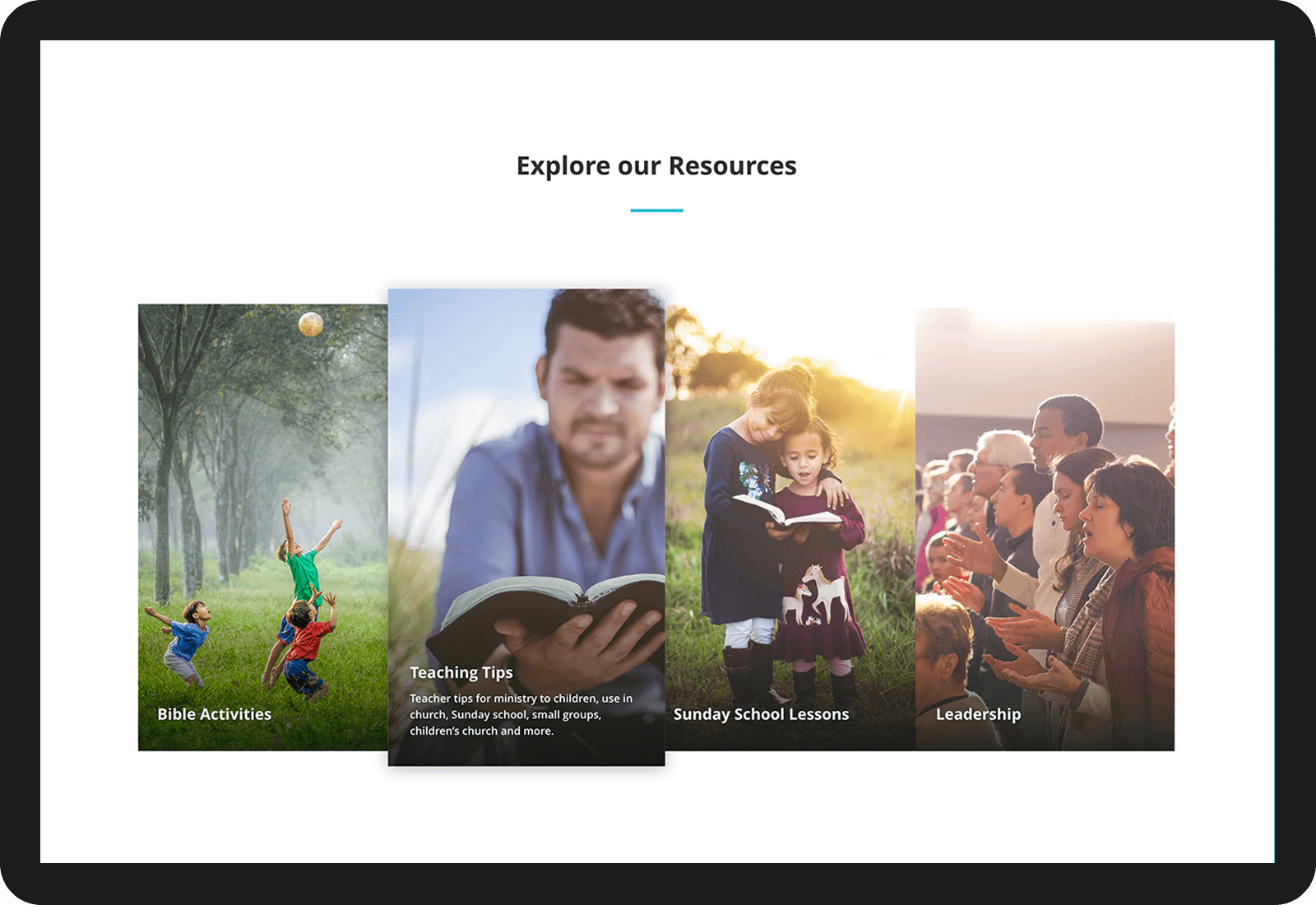 Children's Ministry - Explore our Resources