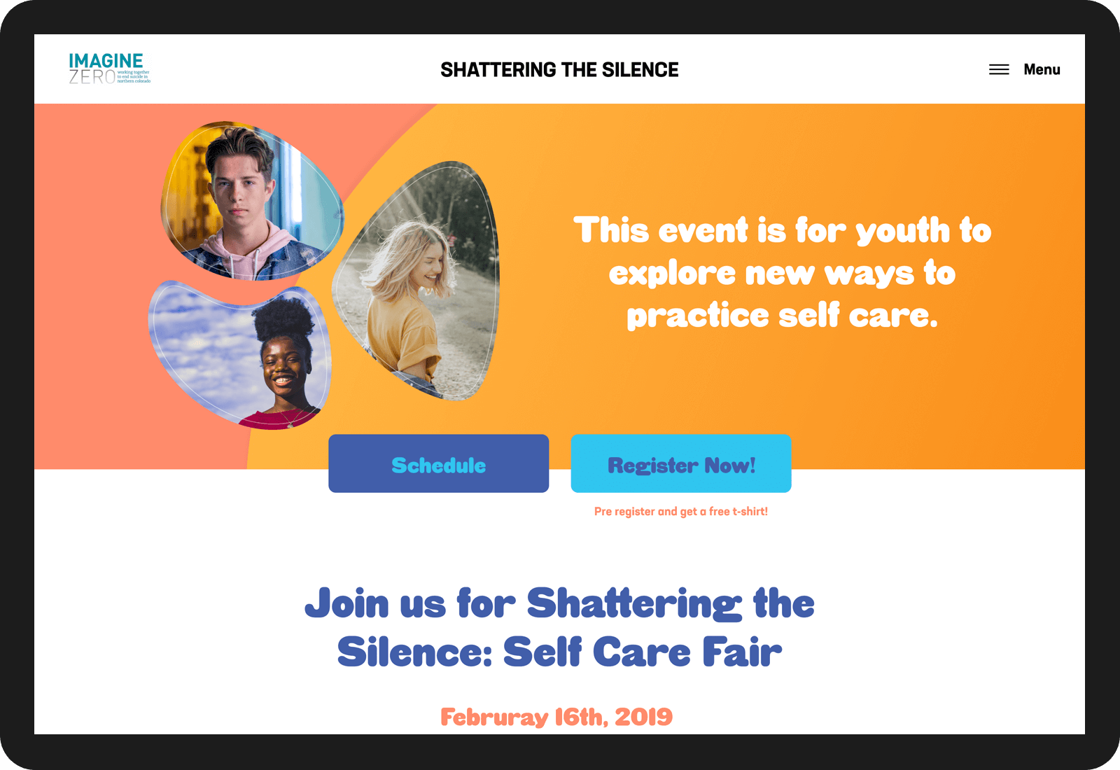 Shattering the Silence Event Fort Collins Website